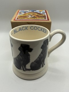 Emma Bridgewater Black Cocker Spaniel Mug Boxed