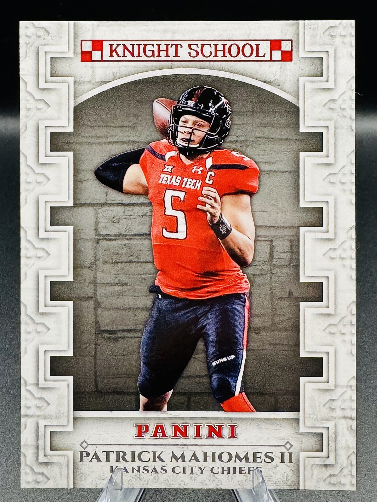 2017 Panini - Knight School PATRICK MAHOMES II #KNS-PM (RC) Rookie MVP KC Chiefs