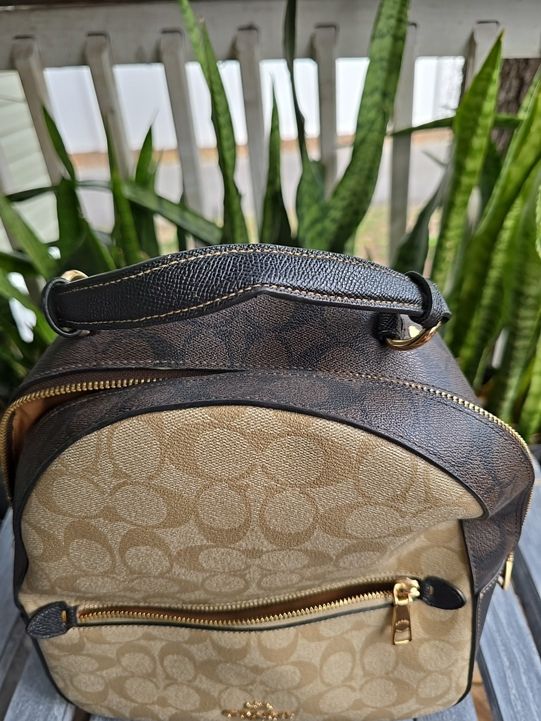 coach shoulder backpack - image 7