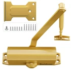 Door Closers Commercial, Hydraulic Door Closer with Hold Open, Heavy Duty Doo...
