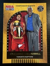 2019-20 NBA Hoops Road To The Finals Championship Moments 95 Lowry Russell /99