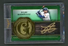 2025 Topps Five Star Julio Rodriguez Golden Graphs Green Bronze Auto #5/15