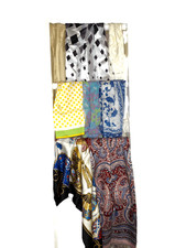 Print Fashion Scarves Vera Avon Lot of 8 - Multicolored Prints Square Rectangle