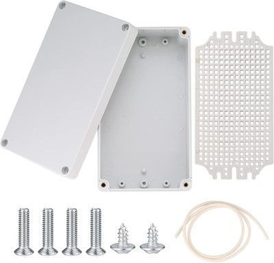 Wasserdichte Abzweig Projektdose, Kunststoff ABS IP65 Elektronikgehäuse Box für
