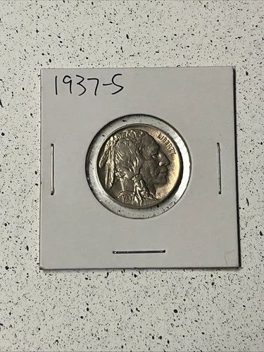 1937-S Buffalo Nickel, Solid Gem BU++