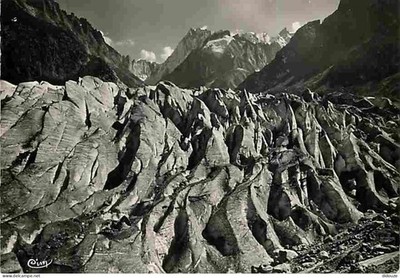 AK - 74 - Chamonix - Mont-Blanc - La Mer de Glace - Les Aretes de la