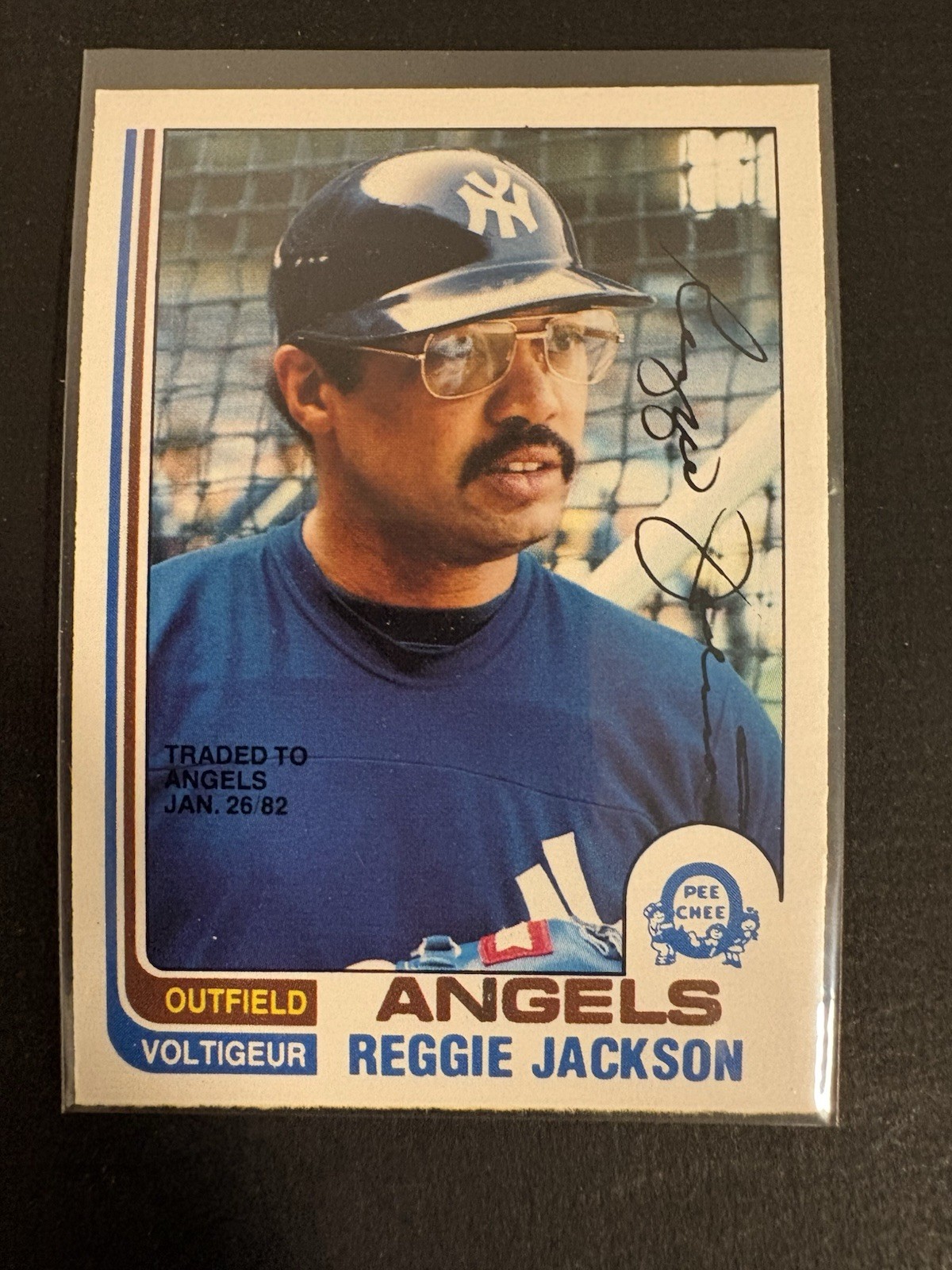 1982 O-Pee-Chee Set Break REGGIE JACKSON NM-MT OPC #300