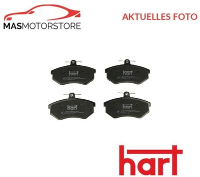 SATZ BREMSBELÄGE BREMSKLÖTZE VORNE HART 219 126 H NEU OE QUALITÄT