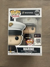 Funko Pop Marines, MARINE USMC, Dress Blues, White Male, Pops! With Purpose