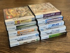 Lot of 10 Nintendo DS Cases and Manuals ALL Complete W/O Games
