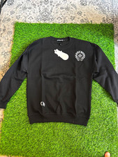 Chrome Hearts Men's Black Crewneck Pullover fits small lmk