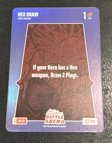 2026 Bo Jackson Battle Arena Hex Draw Bonus Play Foil SSP BPL-21