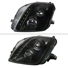 Fits 97-01 Honda Prelude Projector Headlight With Clear Lens