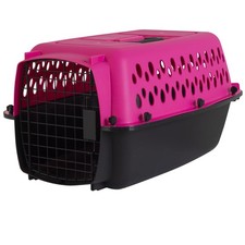 Dog Kennel 23in 15lb Capacity Hot Pink Pet Porter Petmate 21088 Fashion Pets