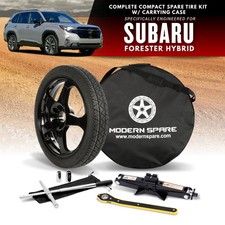 Spare Tire Kit Options - Fits 2025-2026 Subaru Forester Hybrid - Modern Spare