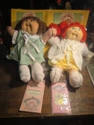 2 Vintage Cabbage Patch Kids
