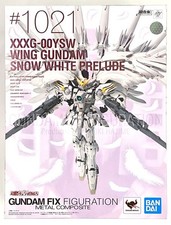 Bandai Wing Gundam Zero Snow White Prelude Fix Figuration Metal