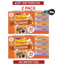  2 Pack Purina Friskies Turchicken Gravy, Soft Variety Pack,Wet Cat Food,5.5 oz