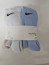 Nike Dri Fit Crew Socks Medium Multicolor 6 Pairs