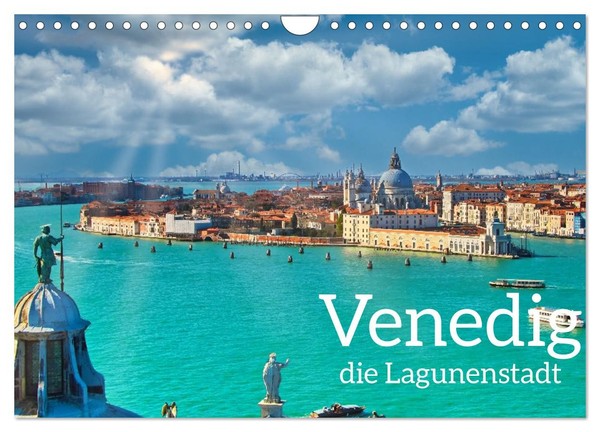 "Calendar 2027 · US Version · Venice - The Lagoon City (Wall Calendar 2027 12\" ×"-image