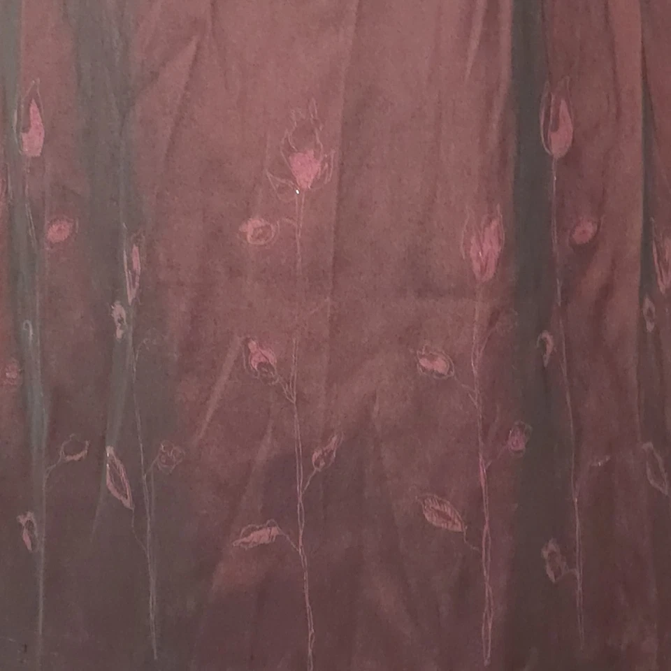 复古 Byer Too! Y2K 红色迷你连衣裙 7 码 Med Whimsigoth 90 年代浪漫 — 第 3/4 张图片