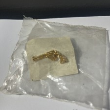Vintage Smith & Wesson Gold Tone Revolver Pin Made In USA New