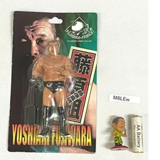 NJPW Yoshiaki Fujiwara Figure doll UWF Fujiwaragumi SWS pro wrestling Karl Gotch
