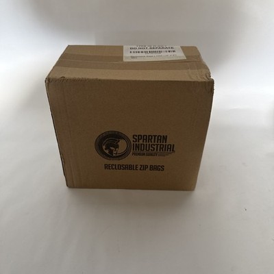 Spartan Industrial Reclosable Zip Bags (4 x 6)  Clear 1000 Ct