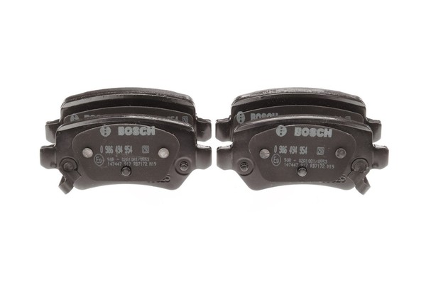 Bosch 0 986 494 954 Bremsbelagsatz, Scheibenbremse For KIA-image