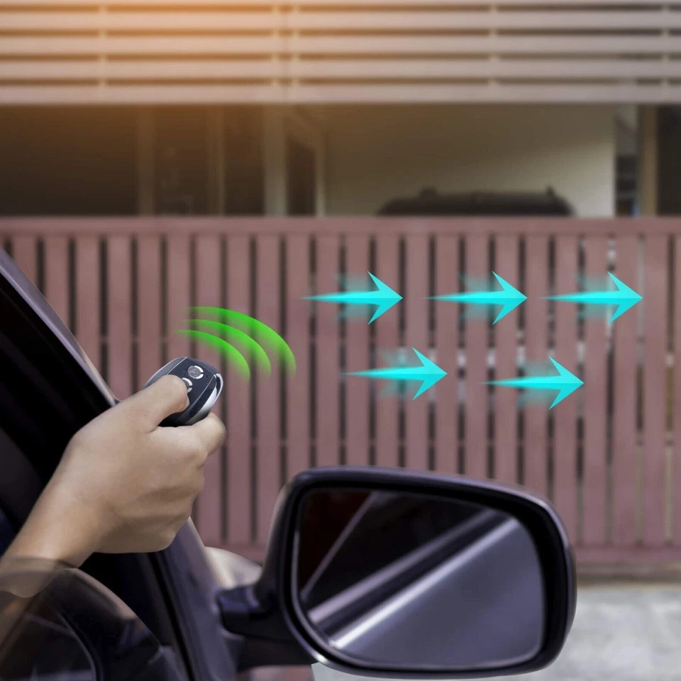 Handsender 4 Taste Tor Garagentor Öffner Fernbedienung 433MHZ Tor Rollen Funk - Bild 4 von 4