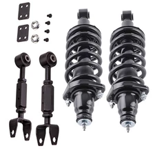 Rear Complete Struts Shock w/ Coil Spring Control Arms For Honda CR-V 2000-2006