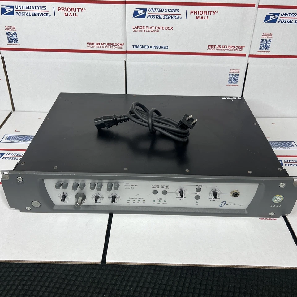 Digidesign Digi 002 Rack Digital Recording Interface - * Missing Knobs -WARRANTY - Image 3 of 4