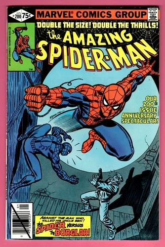 Spider-Man # 200 Double-Size  (7.5) 1/1979 Marvel 75c Major Bronze-Age Key 🕷️