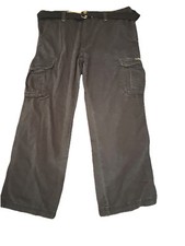 VTG Unionbay Cargo Pants Wide Leg Baggy Skater Y2K Military Blue Men  s 38 X 30
