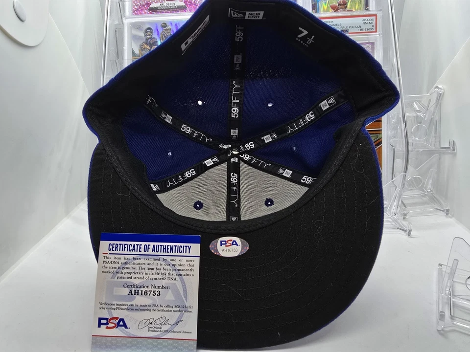 Vladimir Guerrero Jr Autographed Team Issued Hat Memorial Day Toronto Blue Jays - Image 3 of 4