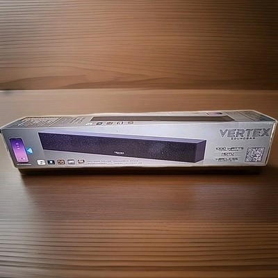 Vertex Sound Bar 1000w 4k Wifi Wireless Connect Hdtu Theater Brand New In Box