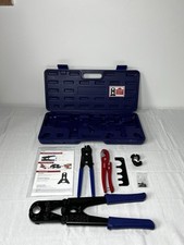 iCrimp PEX Crimp Tool Kit 1/2” & 3/4” w/ Cutter & Case – Open Box (please Read)