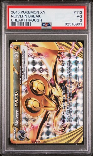 Noivern BREAK graded PSA 3 for sale on eBay