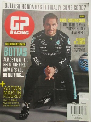 F1 Racing Magazine May 2021 Valtteri Bottas, Mick Schumacher