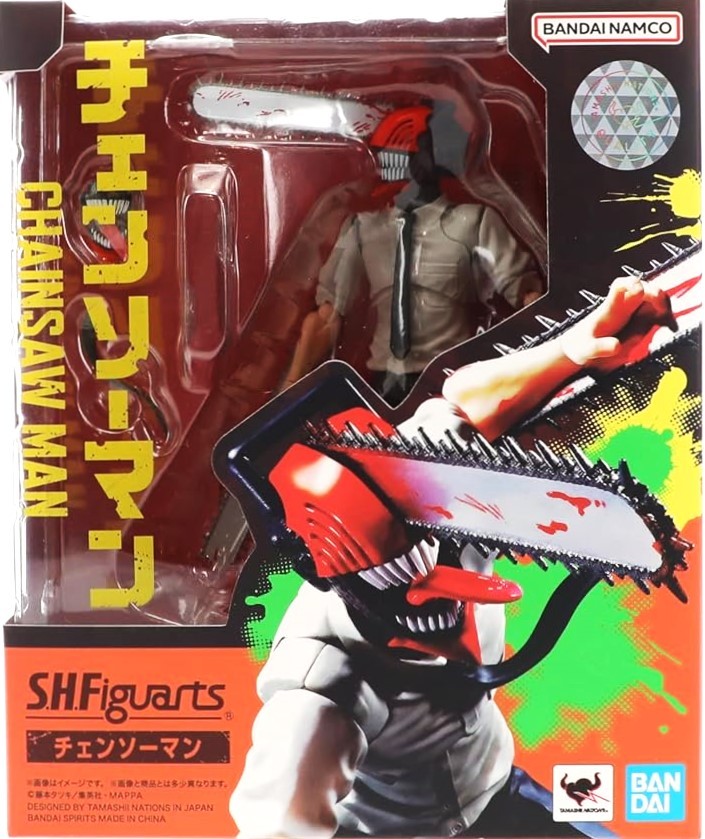 コミック・アニメ BANDAI NAMCO CHAINSAW MAN Figuarts Chainsaw Man Action Figure S.H. Figuarts Bandai Namco