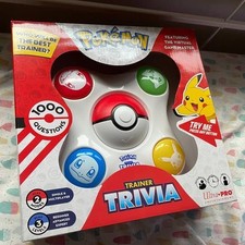 NEW Pokemon Trainer Trivia Toy Featuring The Virtual Game Master 2 Modes Single
