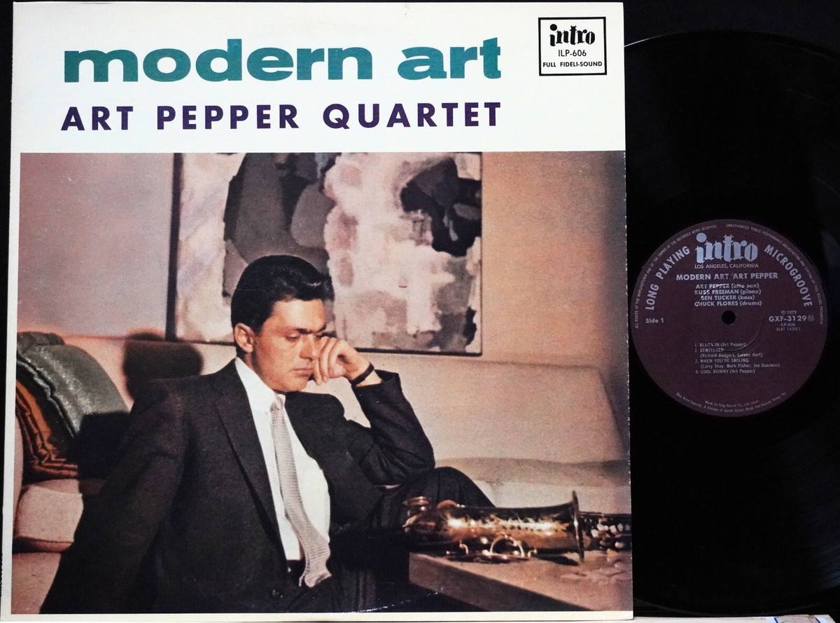 Art Pepper Quartet – Modern Art, 1989 Blue Note ILP 606 Japan Vinyl + OBI Art Pepper Quartet – Modern Art, 1989 Blue Note ILP 606 Japan Vinyl + OBI