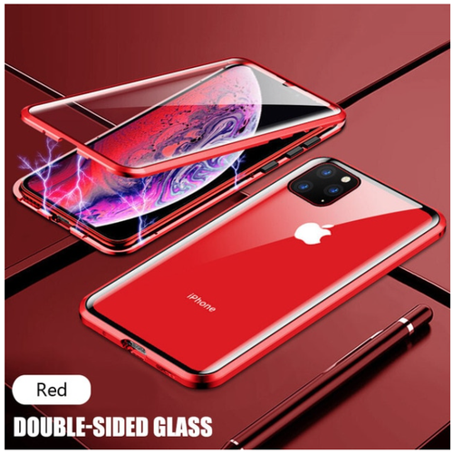 360 Full Protection Magnetic Coque Cover Case For Iphone 16 Pro Max 15 14 13 12 - Photo 17 sur 19