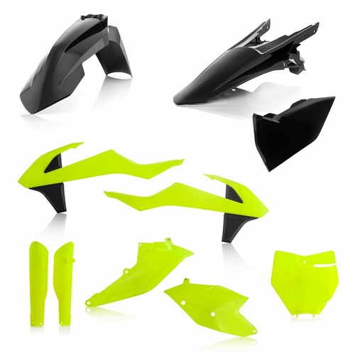 ACERBIS 0021741 FULL PLASTICS KIT YELLOW 2 KTM SX 150 2016 16 2017 17 2018 18 - Picture 2 of 3