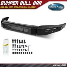 Texturedblack Bull Bar Bumper Grille Guard For Ram 1500 2013-2018 1500 Classic