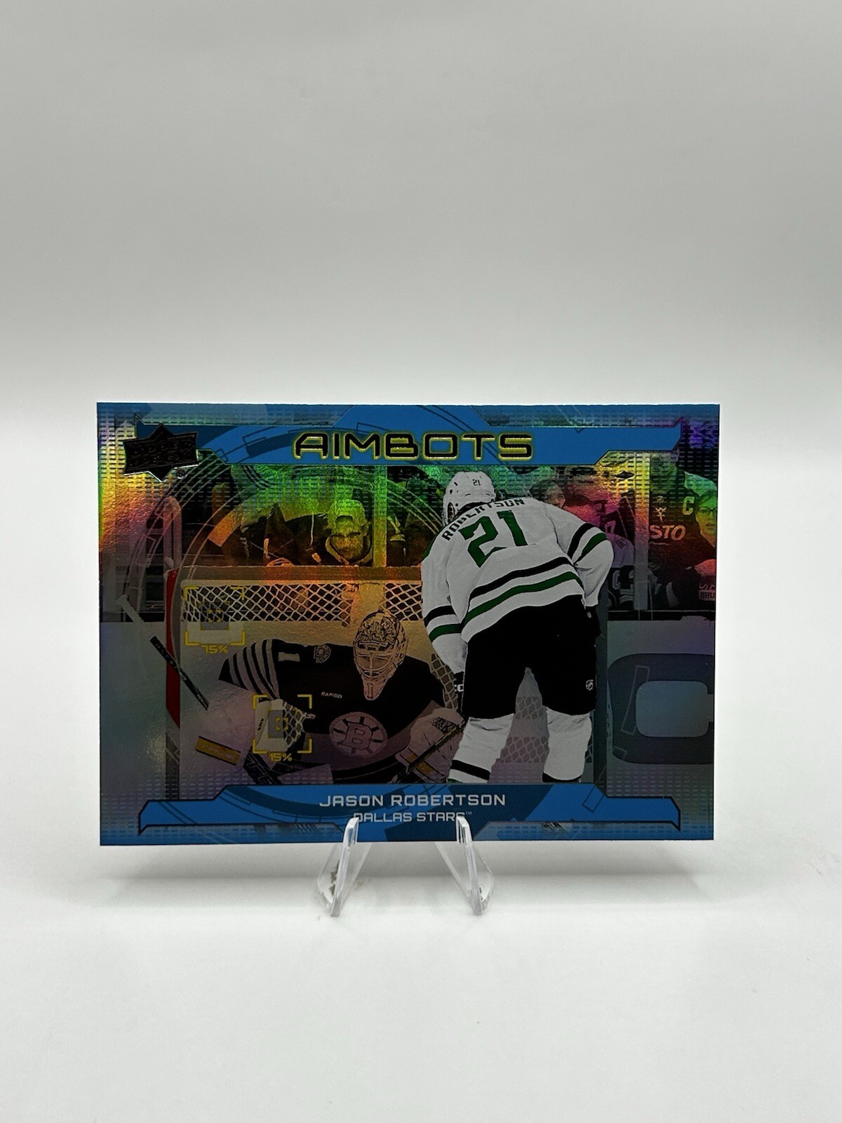 Jason Robertson 2024-25 Upper Deck Stars Aimbots #AB-13 Dallas Stars