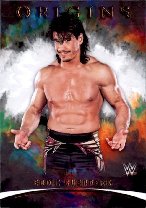 Eddie Guerrero 2022 Panini Chronicles WWE Origins Bronze Parallel Card #133