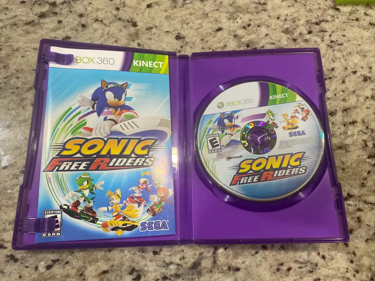 Sonic Free Riders Xbox 360 Game For Sale