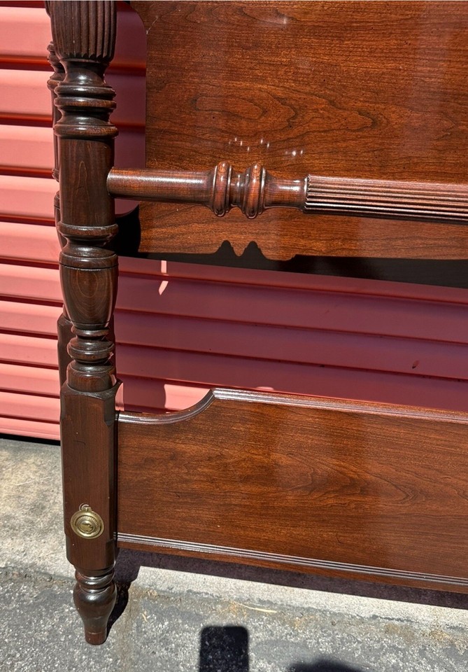 Ethan Allen Poster Bed Court Cherry Queen eBay