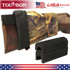 Tourbon Rifle Slipon Comb Riser Cheek Piece Buttstock Cover w/Foam Insert -Camo